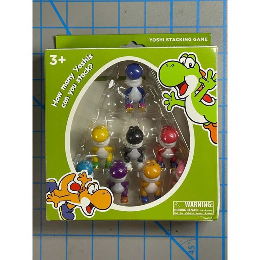 INCOMPLETE Universal Studios Yoshi Stacking Game Mario MISSING 2 Nintendo World